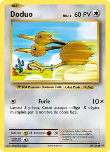 Doduo 69 — Évolutions