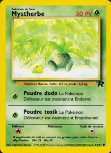 Carte Pokemon Mystherbe 63/82 Team Rocket