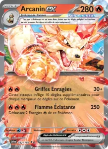 Carte Pokemon Arcanin-ex 032/198 Écarlate et Violet