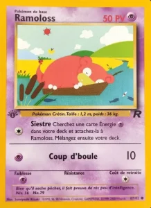 Carte Pokemon Ramoloss 67/82 Team Rocket