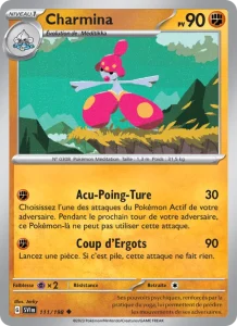 Carte Pokemon Charmina 111/198 Écarlate et Violet