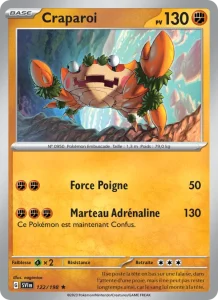 Craparoi 122 — Écarlate et Violet