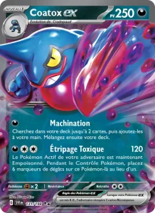 Carte Pokemon Coatox-ex 131/198 Écarlate et Violet