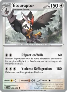 Étouraptor 150 — Écarlate et Violet