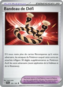 Carte Pokemon Bandeau de Défi 169/198 Écarlate et Violet