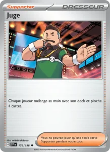 Carte Pokemon Juge 176/198 Écarlate et Violet