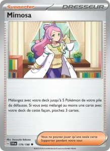 Carte Pokemon Mimosa 179/198 Écarlate et Violet