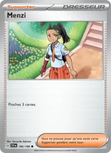 Carte Pokemon Menzi 180/198 Écarlate et Violet