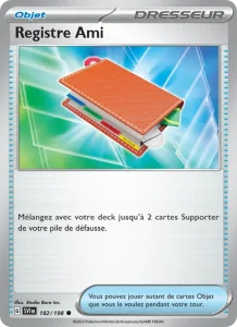 Registre Ami 182 — Écarlate et Violet