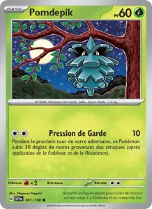 Carte Pokémon Pomdepik 001/198