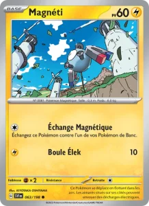 Carte Pokemon Magnéti 063/198 Écarlate et Violet