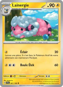 Carte Pokemon Lainergie 067/198 Écarlate et Violet