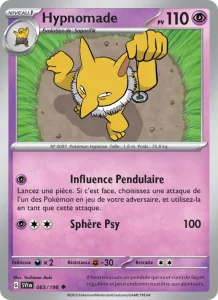 Carte Pokemon Hypnomade 083/198 Écarlate et Violet