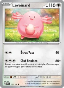 Carte Pokemon Leveinard 144/198 Écarlate et Violet
