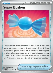 Carte Pokemon Super Bonbon 191/198 Écarlate et Violet