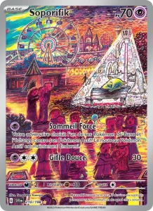 Carte Pokémon Soporifik 210 Écarlate et Violet