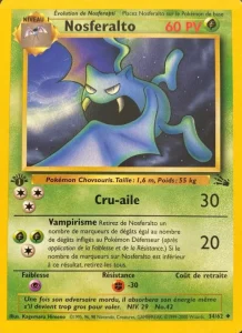 Carte Pokemon Nosferalto 34/62 Fossile