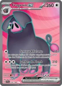 Carte Pokemon Fragroin-ex 234/198 Écarlate et Violet