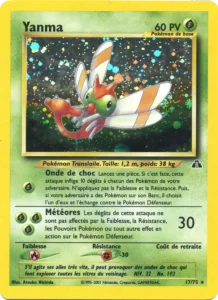 Carte Pokemon Yanma 17/75 Neo Discovery