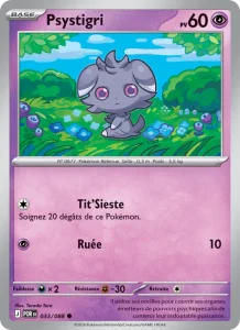 Carte Pokemon Psystigri 033/88 Équilibre Parfait