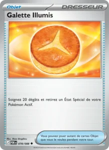 Carte Pokemon Galette Illumis 078/88 Équilibre Parfait