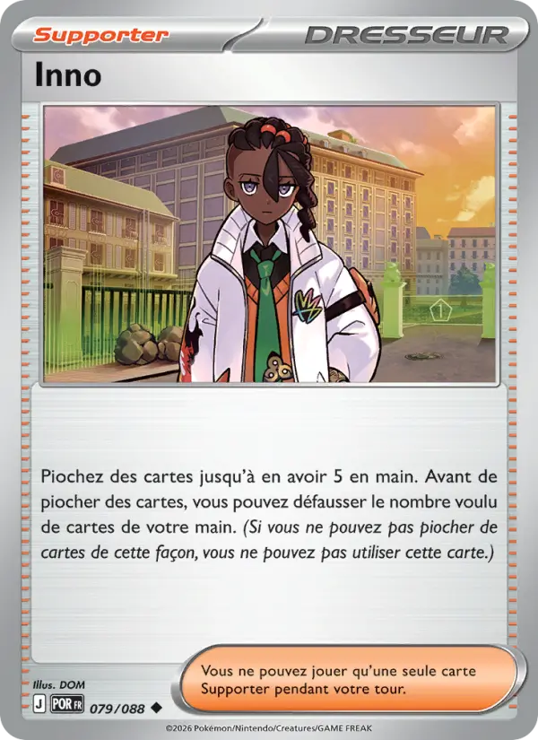 Scan HD carte Pokémon Inno 079/88 — Équilibre Parfait