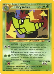 Carte Pokemon Chrysacier 42/75 Neo Discovery