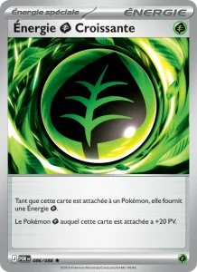 Carte Pokemon Énergie Grass Croissante 086/88 Équilibre Parfait