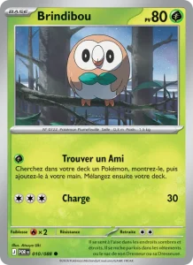 Carte Pokemon Brindibou 010/88 Équilibre Parfait