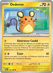 Carte Pokemon Dedenne 029/88 Équilibre Parfait