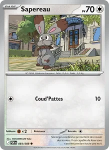 Carte Pokemon Sapereau 064/88 Équilibre Parfait