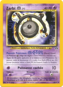 Carte Pokemon Zarbi M 49/75 Neo Discovery
