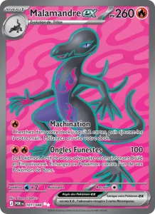 Carte Pokemon Malamandre-ex 101/88 Équilibre Parfait