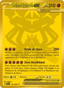 Carte Pokémon Méga-Zygarde-ex 124 Équilibre Parfait