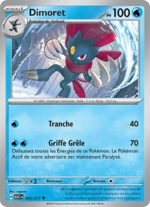 Carte Pokemon Dimoret 045/217 Héros Transcendants