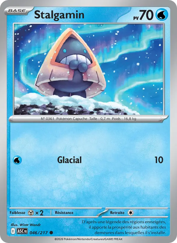 Scan HD carte Pokémon Stalgamin 046/217 — Héros Transcendants