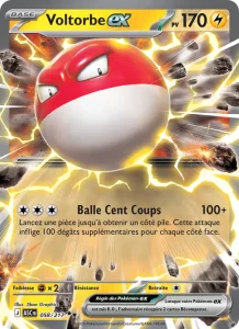 Carte Pokemon Voltorbe-ex 058/217 Héros Transcendants