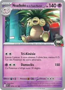 Carte Pokemon Noadkoko de la Team Rocket 078/217 Héros Transcendants