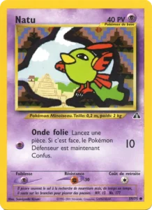 Carte Pokemon Natu 59/75 Neo Discovery