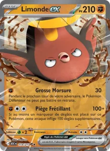 Carte Pokemon Limonde-ex 114/217 Héros Transcendants