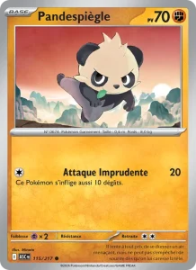 Carte Pokemon Pandespiègle 115/217 Héros Transcendants