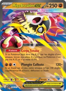 Carte Pokemon Méga-Brutalibré-ex 116/217 Héros Transcendants