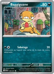 Carte Pokemon Baggiguane 134/217 Héros Transcendants