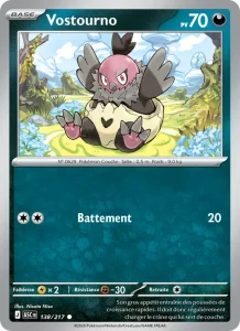 Carte Pokemon Vostourno 138/217 Héros Transcendants