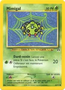 Carte Pokemon Mimigal 64/75 Neo Discovery