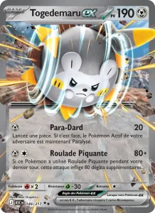 Carte Pokemon Togedemaru-ex 149/217 Héros Transcendants
