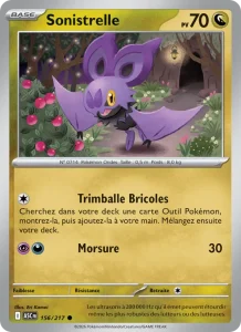 Carte Pokemon Sonistrelle 156/217 Héros Transcendants