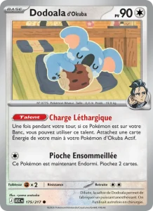 Carte Pokemon Dodoala d'Okuba 175/217 Héros Transcendants