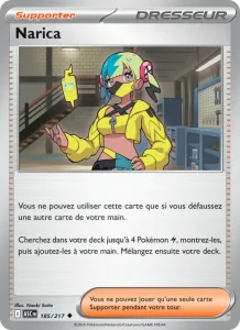 Carte Pokemon Narica 185/217 Héros Transcendants