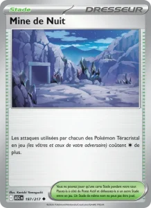 Carte Pokemon Mine de Nuit 197/217 Héros Transcendants